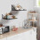 Black Floating Shelves 12 Inch Deep 2 Pack 6