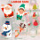 Christmas Window Cling Stickers Snowflake Double-Sided 419 4