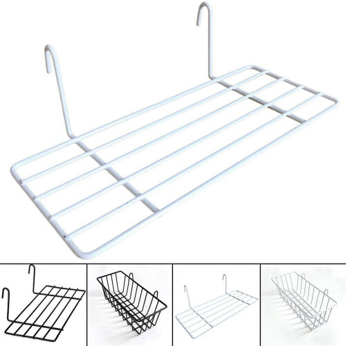 Wall-Mounted Shelf Organizer Black Tray 2
