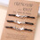 Butterfly Friendship Bracelets for Sisters 3 pcs 8