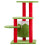 Christmas Cat Tower 32in 3-Level Plush Activity Center 3