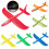 Tinglu LED foam airplane toy double-wing hand-throw 1
