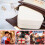 Leather Jewelry Box Portable Mini Ring Organizer White 2