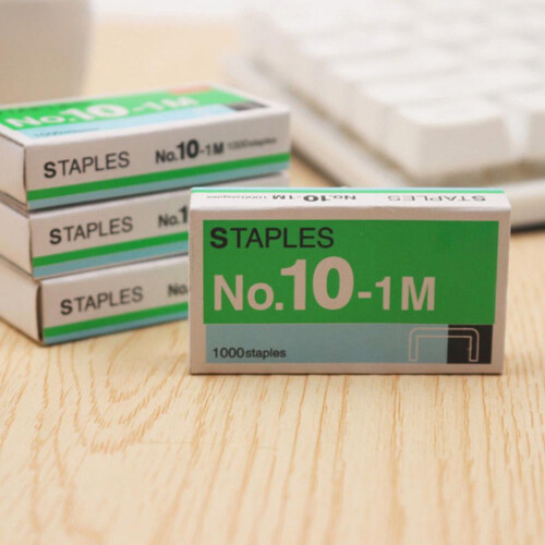 Stainless Steel Mini Stapler 10# Staples 2
