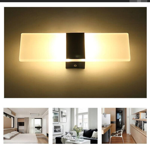 Welling LED wall sconce cube fixture 1 piece 1