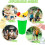 Slushy Maker Cup Portable Double-Layer Silica Gel Squeeze 6