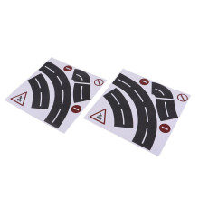 Kids DIY curved road adhesive tape for imagination and