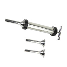 Manual Sausage Stuffer with Tubes, Hand Operated Meat Filler