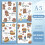 A5 flip coil notebook college ruled 4 pack 2