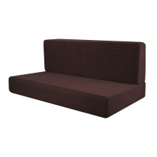 Tnarru RV seat covers dark brown 4-piece set