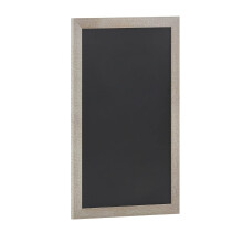 Flash Furniture Canterbury Wandmontierter Magnetischer Kreidetafel-Schild mit Radierer - Wettereffekt - 24" x 36"
