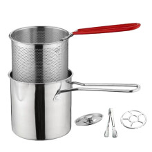 TISHITA deep fryer set for fries, frying, boiling, baking