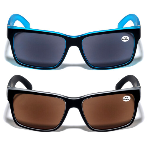 Men's Reading Sunglasses +3.50 Power 2 Pairs 1
