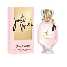 Juicy Couture Just Moi Eau de Parfum Spray for Women, Amber Vanilla Perfume with Cacao Blossom, Magnolia & Musk, Long-Lasting Scent, 1.7 fl oz
