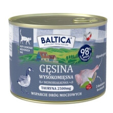 BALTICA Smaki regionów Goose - wet cat food - 185g