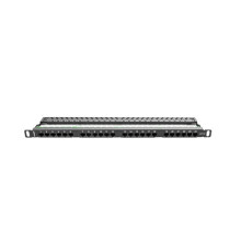 Lanberg Patch Panel 24 Poorten CATEGORIA 5E 19 0.5U Zwart - PPU5-0024-B