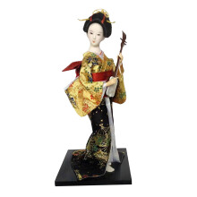 TISHITA Japanese Geisha Doll Sculpture 12 inch
