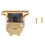 T-shaped hair clipper blade T9 gold replacement 1