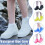 Silicone Waterproof Shoe Covers Slip-Resistant 1 Pair 8
