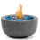 Tabletop Fire Pit Indoor Outdoor Black Fire Bowl 1