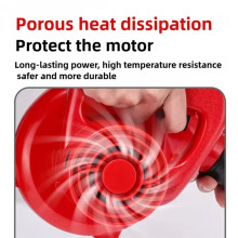 2 in 1 Air Blower 1000W Electric Air Blower & Suction Leaf Computer Dust Cleaner Collector Power Tools EU Plug