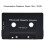 Wireless Car Cassette Adapter with Bluetooth and USB Cable 8