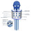 Kids Wireless Karaoke Microphone Portable 1pc 5