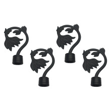 Curtain Rod End Caps Decorative 4 pcs