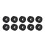 Motorcycle Side Cover Rubber Grommets M6 10 pcs 5