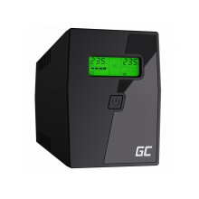 Onduleur Green Cell - UPS USV 800VA (480W) - Lineaarisesti interaktiivinen AVR - AGM-akut - USB/RJ11