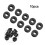 Motorcycle Side Cover Rubber Grommets M6 10 pcs 8