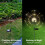 Solar Garden Lights Warm White 120 LED 2 Pack 7