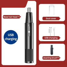 Electric Nose Hair Trimmer Rechargeable 1pc