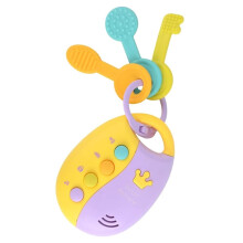 Smart Remote Key Toy Car with Sound and Lights 1pc