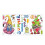 Summer Gnome Window Clings Cartoon Faceless 9pcs 4