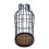 Cage Candle Lantern Farmhouse Pillar Holder 1 Pack 1