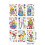 Summer Gnome Window Clings Cartoon Faceless 9pcs 5
