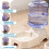 Automatic pet feeder and water dispenser 1 gallon 7