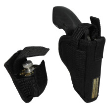 TiaGOC OWB Holster with Speed-Loader Pouch for 2" Snub-Nose