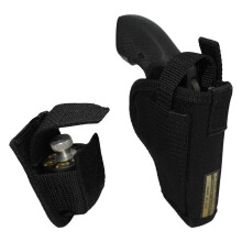 TiaGOC OWB Holster with Speed-Loader Pouch for 2" Snub-Nose