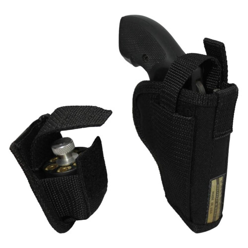 TiaGOC OWB Holster with Speed-Loader Pouch for 2" Snub-Nose