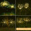 Solar Garden String Lights Warm White 120 LED 2 Pack 5