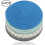 Cotton trivets heat resistant round blue set of 4 2