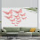 Butterfly Wall Decor Rose Gold 12 pcs 2