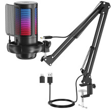 TITOUMI CZB-02100 gaming USB microphone noise-cancelling