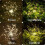 Solar Garden Lights 120 LED 2 Pack Waterproof 6
