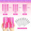Wattne Hair Rollers Set Self-Grip Jumbo 18 pcs 2