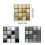 3D mosaic tile stickers for floor and wall decoration 3