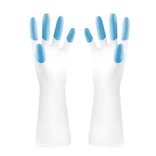 Dishwashing Rubber Gloves Non-Latex 1 Pair