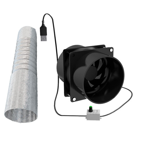 Portable Exhaust Fan for Window Garage Kitchen Office
